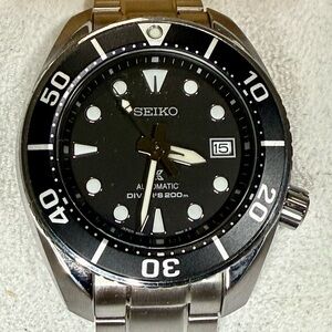 Seiko SUMO Prospex Date Automatic Designer Diver Mens Watch